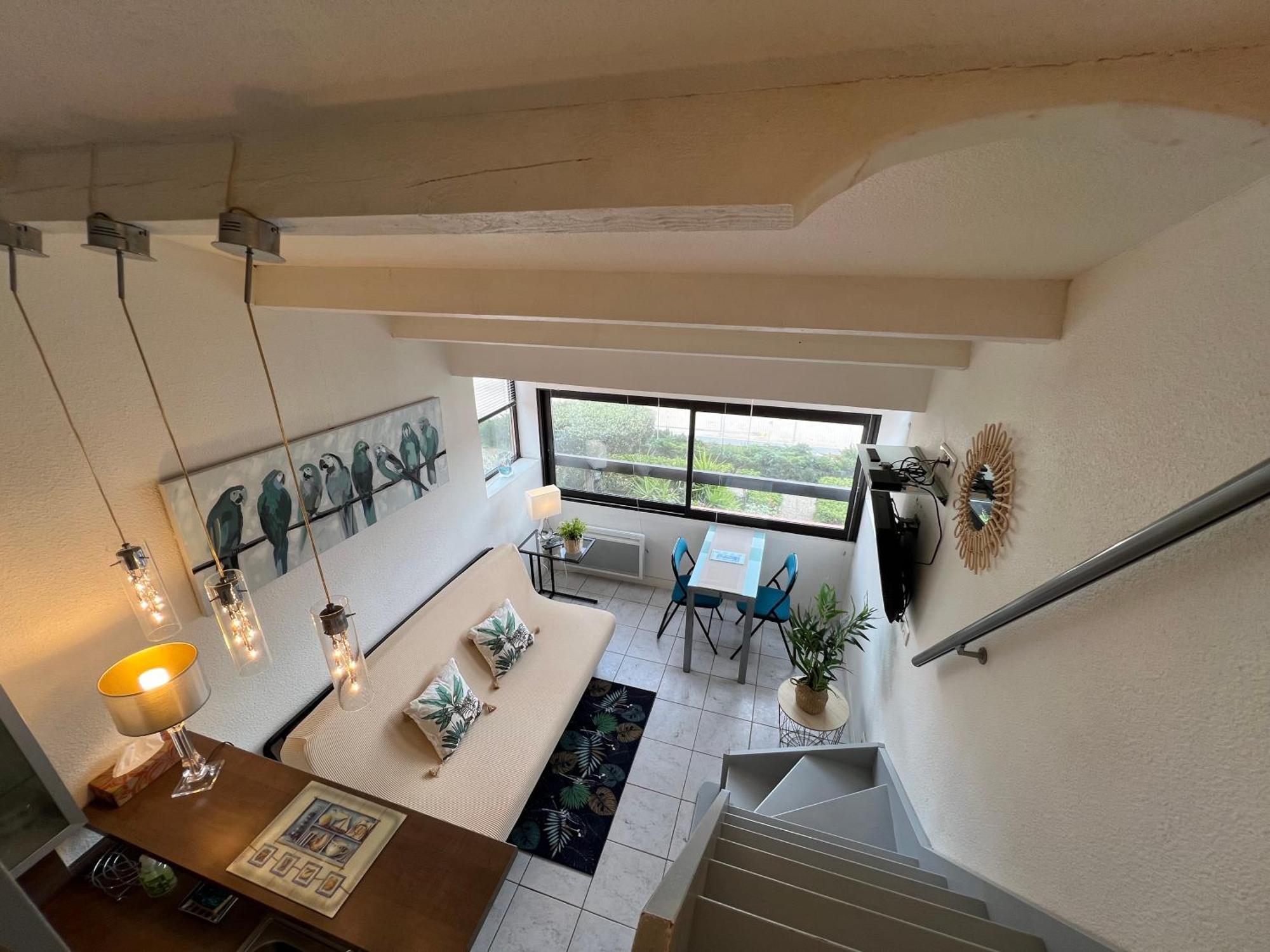 Studio Agrandi Mezzanine 824 - Village Naturiste Leucate Buitenkant foto